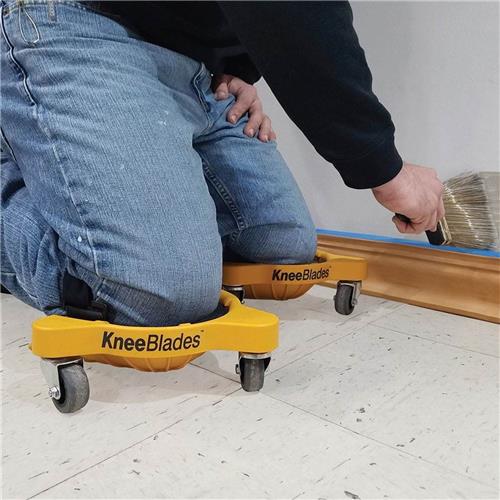 Zebery KneeBlades - Rolling Knee Pads, Knee Blades with Wheels for Work Construction Job Site Zebery KneeBlades - Rolling Knee Pads, Knee Blades with Wheels for Work Construction Job Site