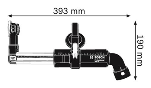 BOSCH AFZUIGING GDE16PLUS TELESCOOP 16MM, foto 5 van 5