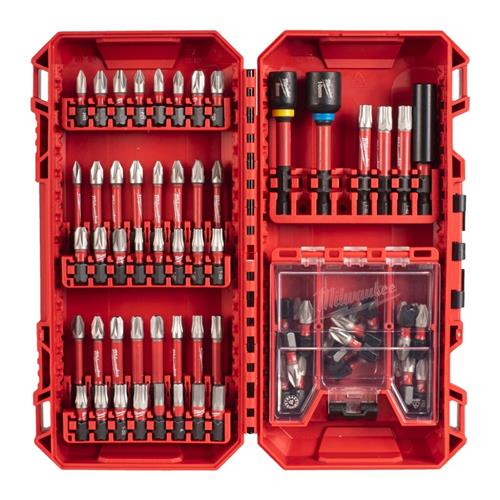 MILWAUKEE IMPACT BITSET SHOCKW 70-DELIG - Mastermate - B2B Webshop