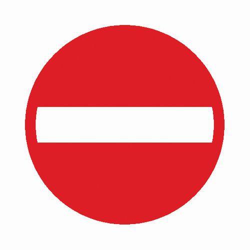 Gebod- en verbodsbord.